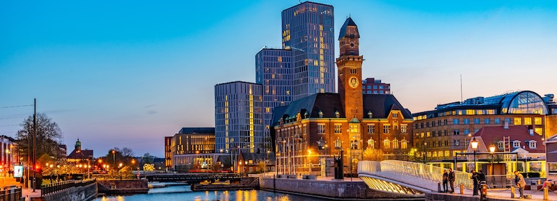 Malmö skyline, host city of ECCV 2026